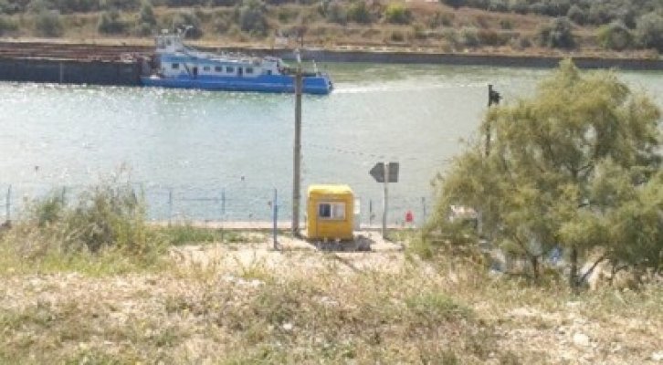 Un pensionar a fost la un pas să se înece în Canalul Dunăre Marea Neagră
